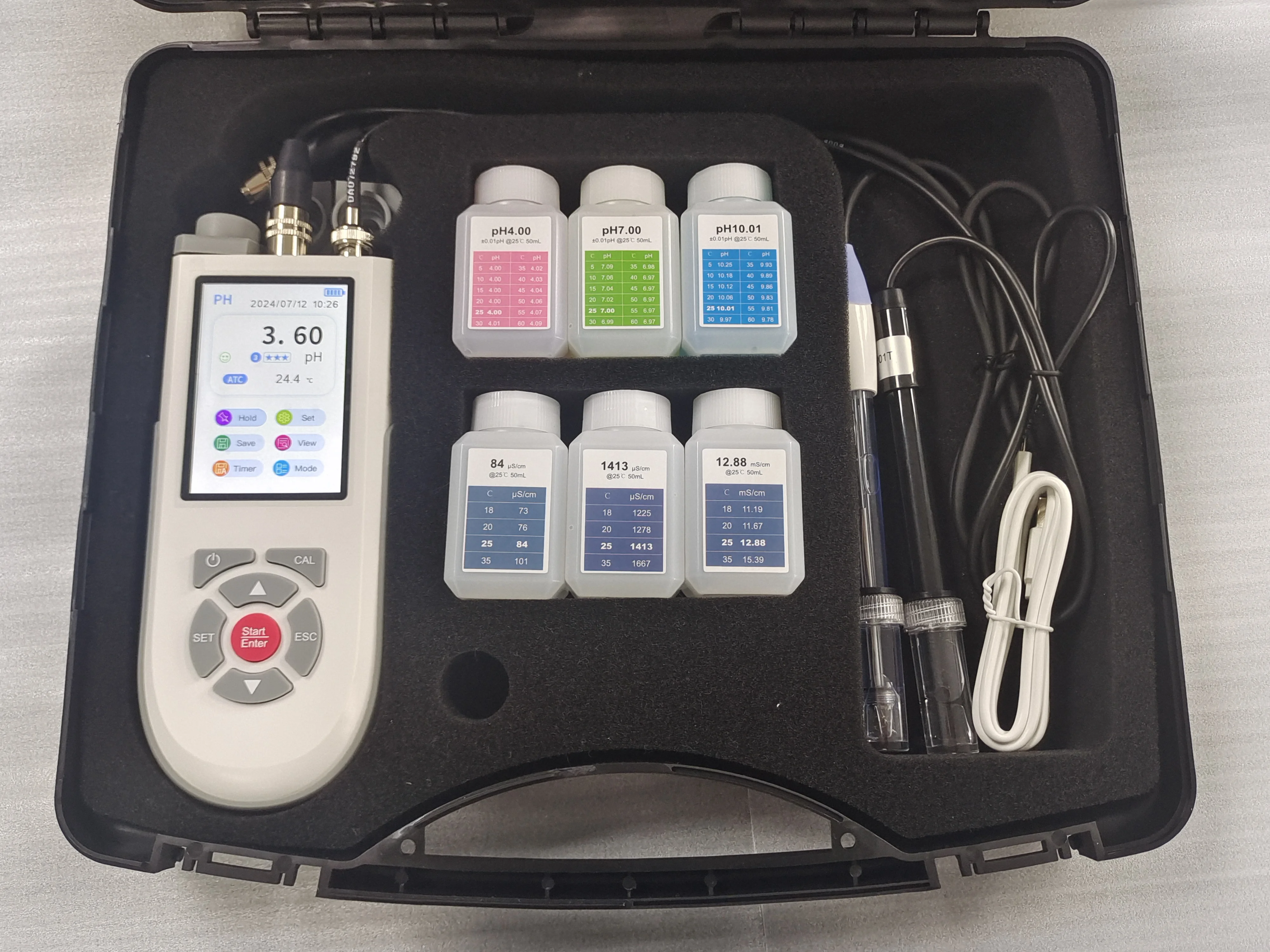 COOFULLL Best Quality Digital PH/ORP/DO Meter Multi Parameter Meter for Chemistry Laboratory Equipment Water Quality Tester
