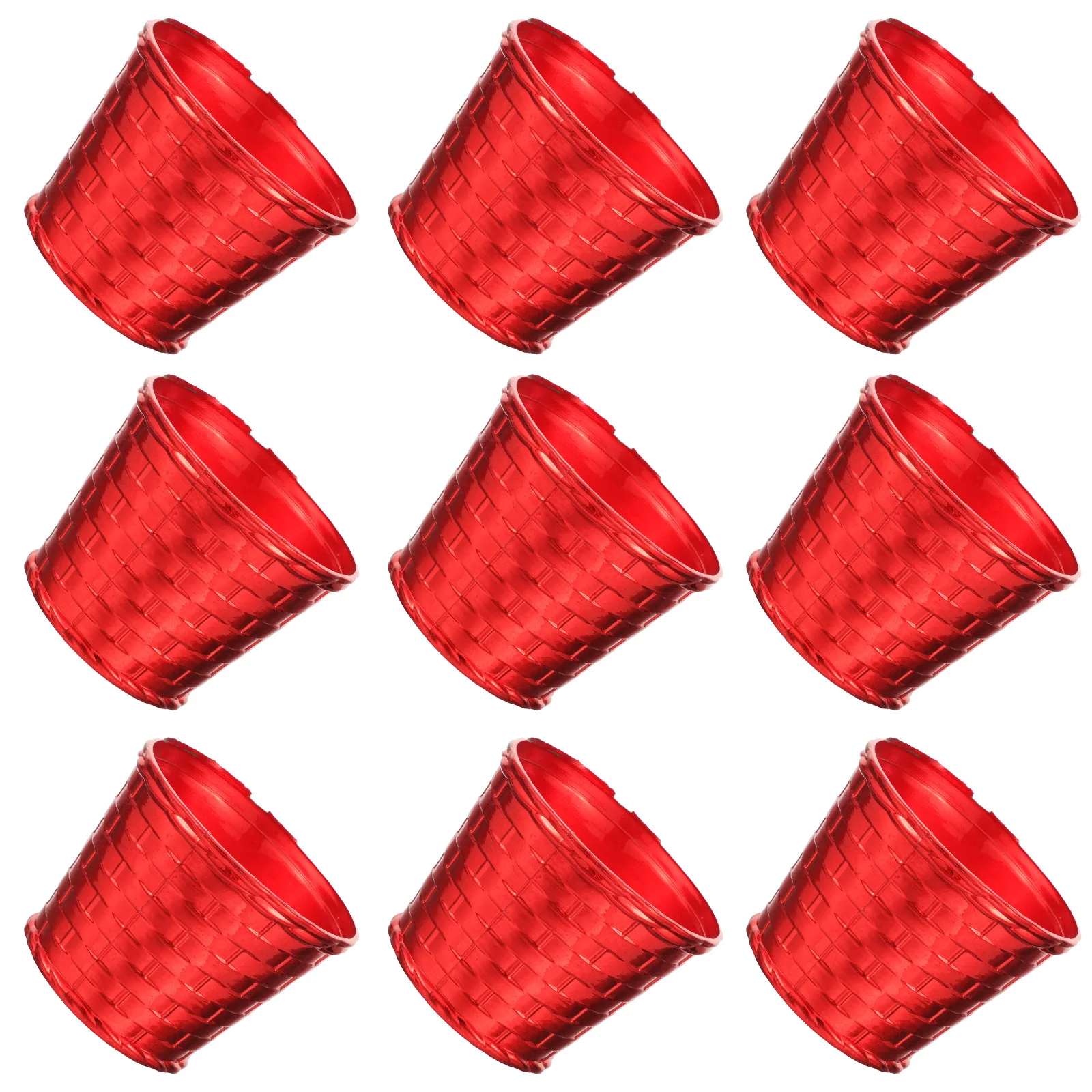 

10 шт., подставка для рождественской елки, пластиковый держатель для рождественской елки, многоразовое прочное фиксированное ведро для праздничной вечеринки, декоративное использование