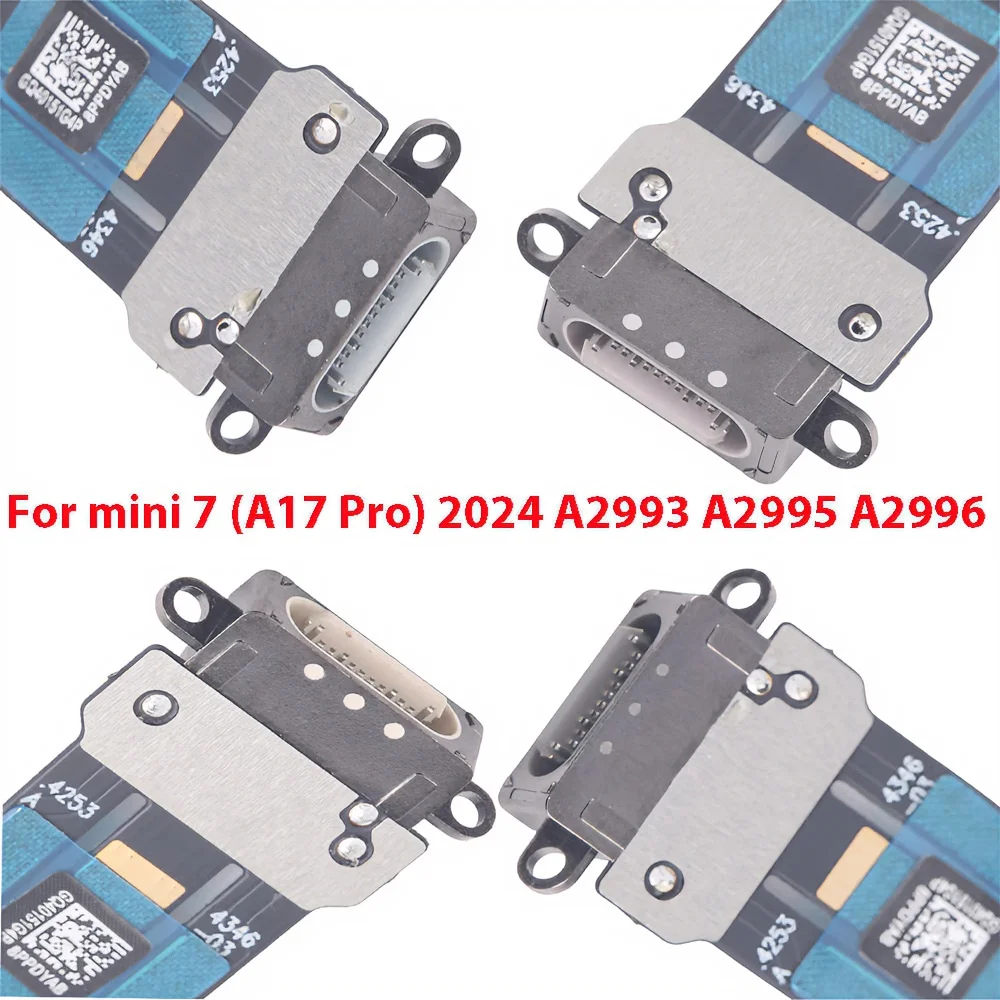 

Для mini 7 (A17 Pro) 2024 A2993 A2995 A2996 хвостовая вилка зарядный кабель запасные части аксессуары