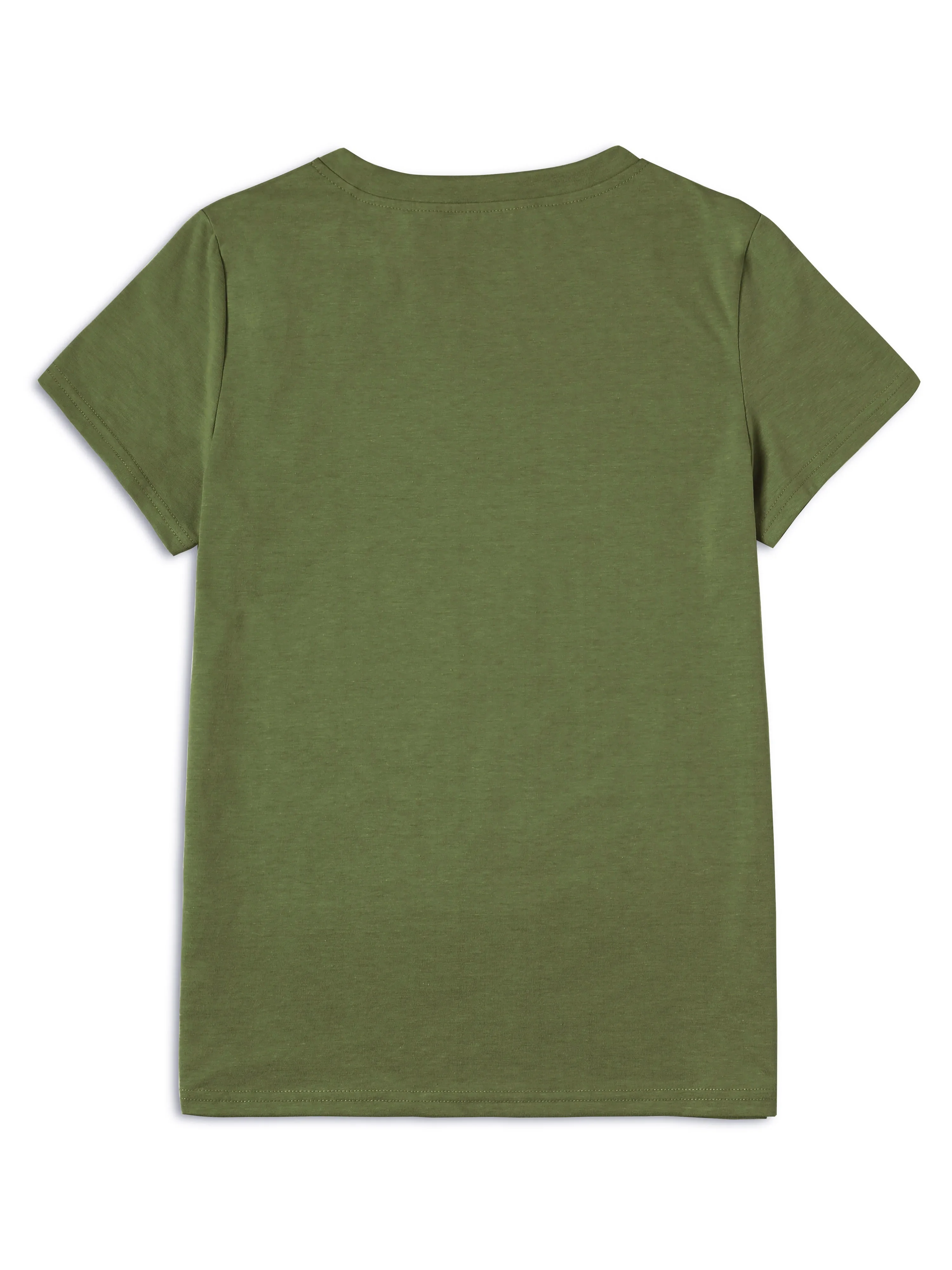 プラスサイズの女性用カジュアルエレガントなルーズフラワープリントTシャツ、半袖クルーネックカジュアルトップ、婦人服