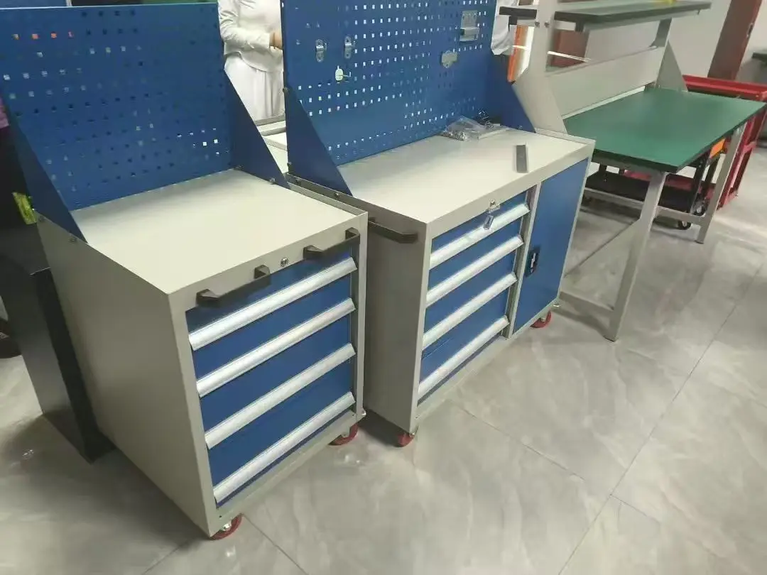 Aochen garage workshop utility cart roller cabinet for tool storage for home and workshop use