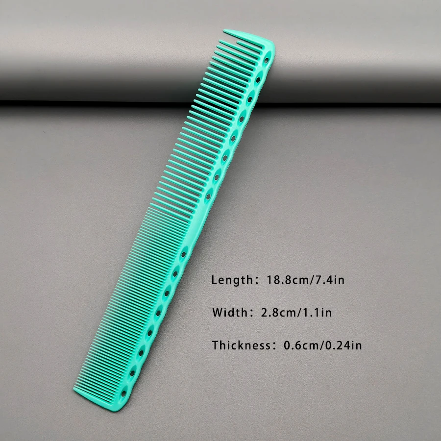 4-teiliges Set Graduierte Kämme, Kämme mit Messleisten, zum Präzisen Schneiden von Haaren, ein unverzichtbares Haarschneidekamm-Set für Friseure und ein Haarstyling-Kamm-Set für den Heimgebrauch – Detail 8