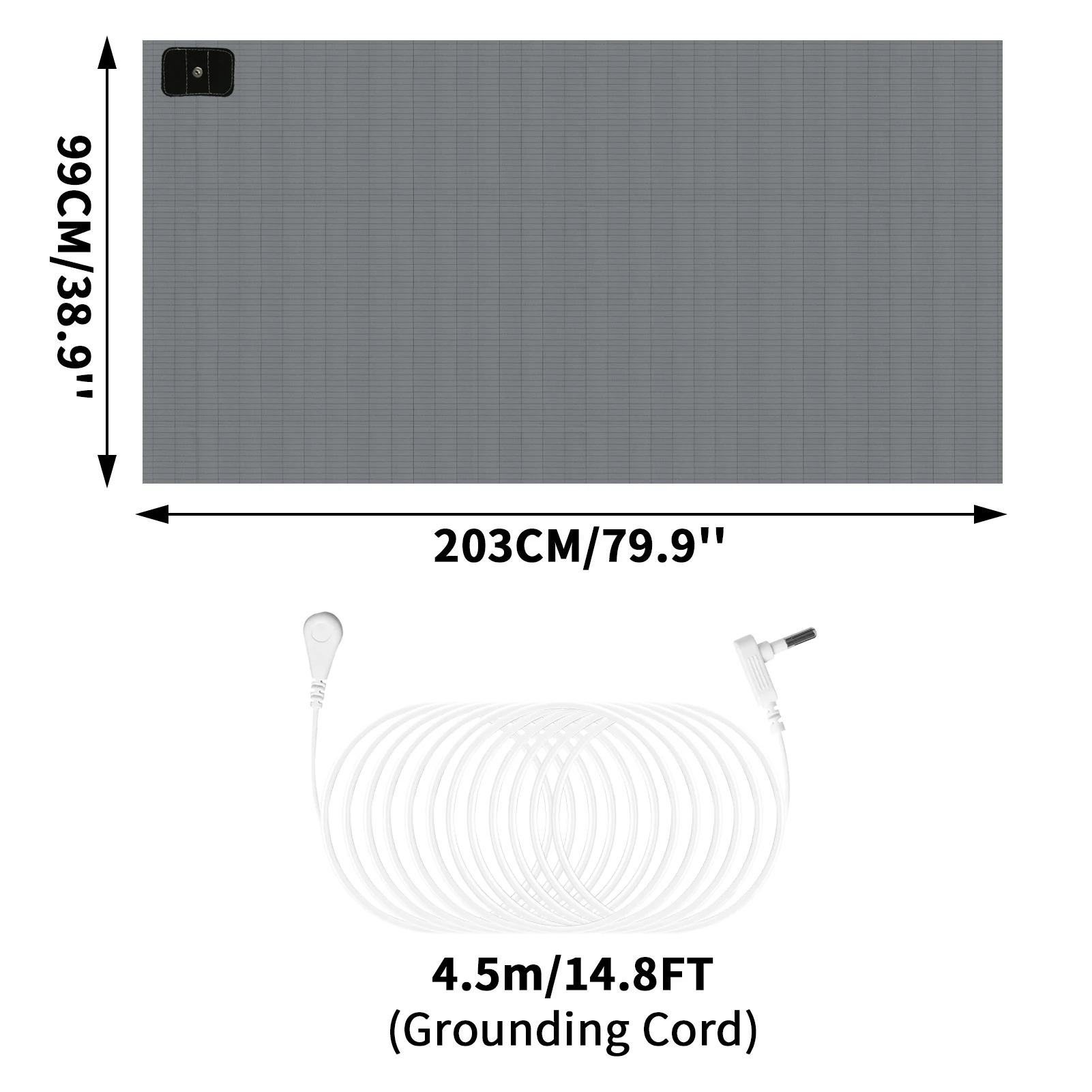 99X203CM Grey