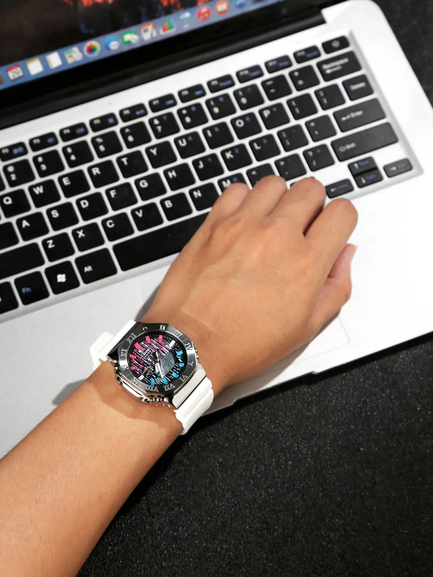 

GM Sports Digital Electronic Unisex Watch Full Function LED Dual Display World Time Full Function Oak Series