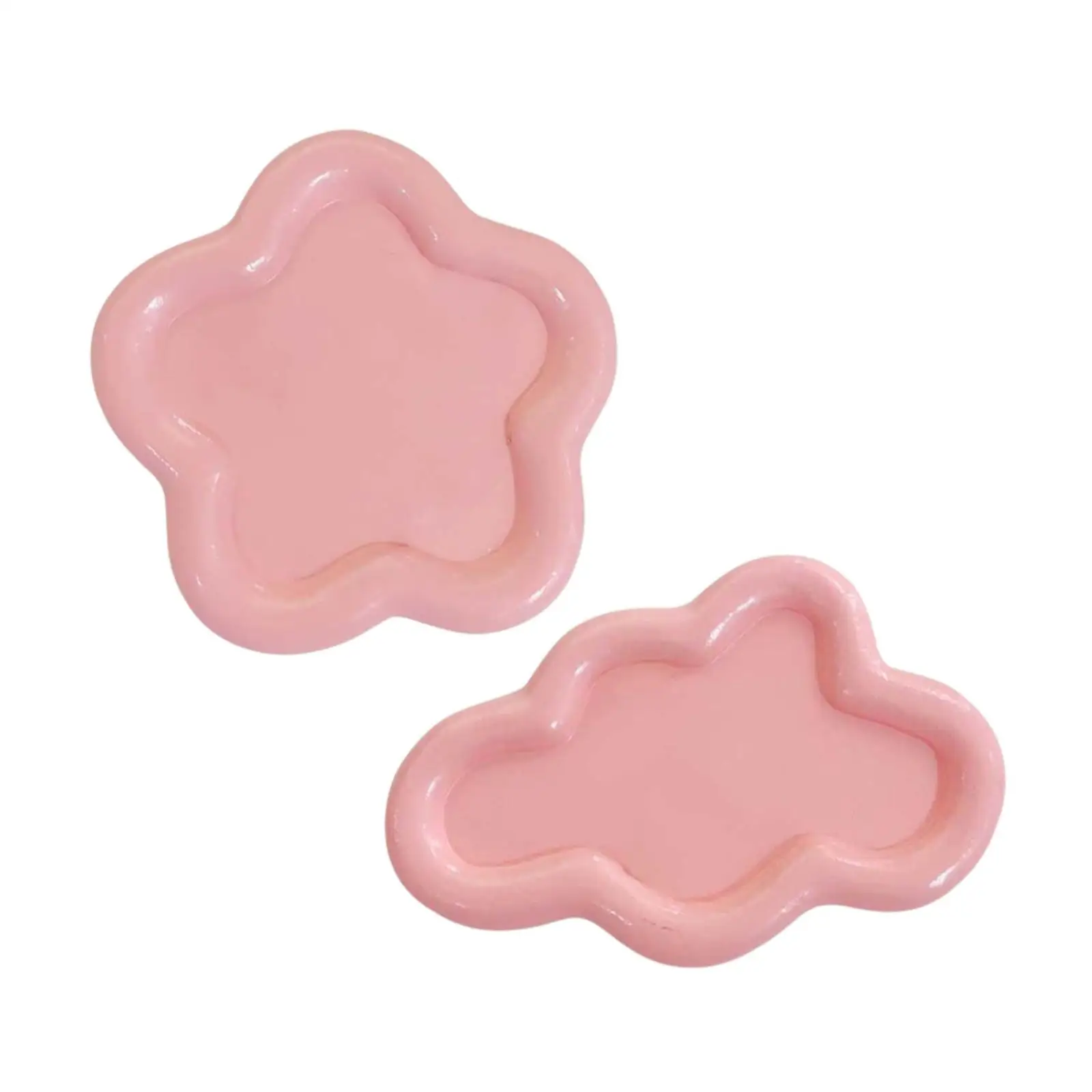 

2x Подставки для демонстрации и хранения украшений, пустые лотки для дома и рабочего стола, органайзеры для мелочей, ключей, цепочек, колец