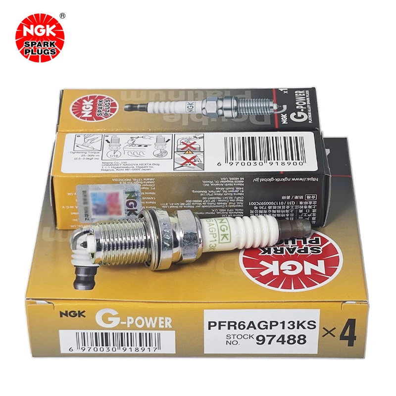 

NGK Platinum spark plug PFR6AGP13KS 97488 is suitable for Honda Fit, Honda City, Honda City OE 12290-PNA-003