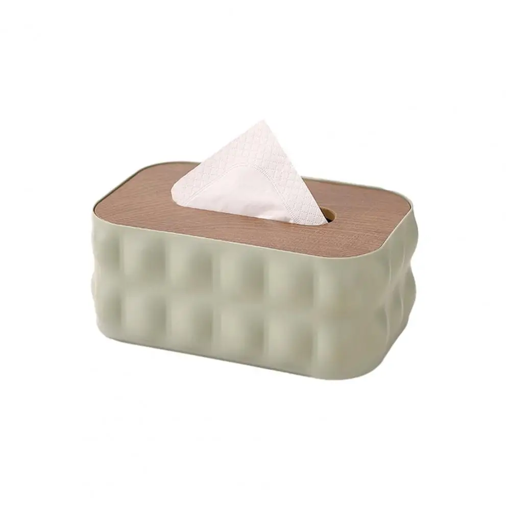 

Tissue Box with Waterproof Cover Luxury Colorful Tissue Dispenser Modern Style Tissue Container for Home Office Bathroom Use
