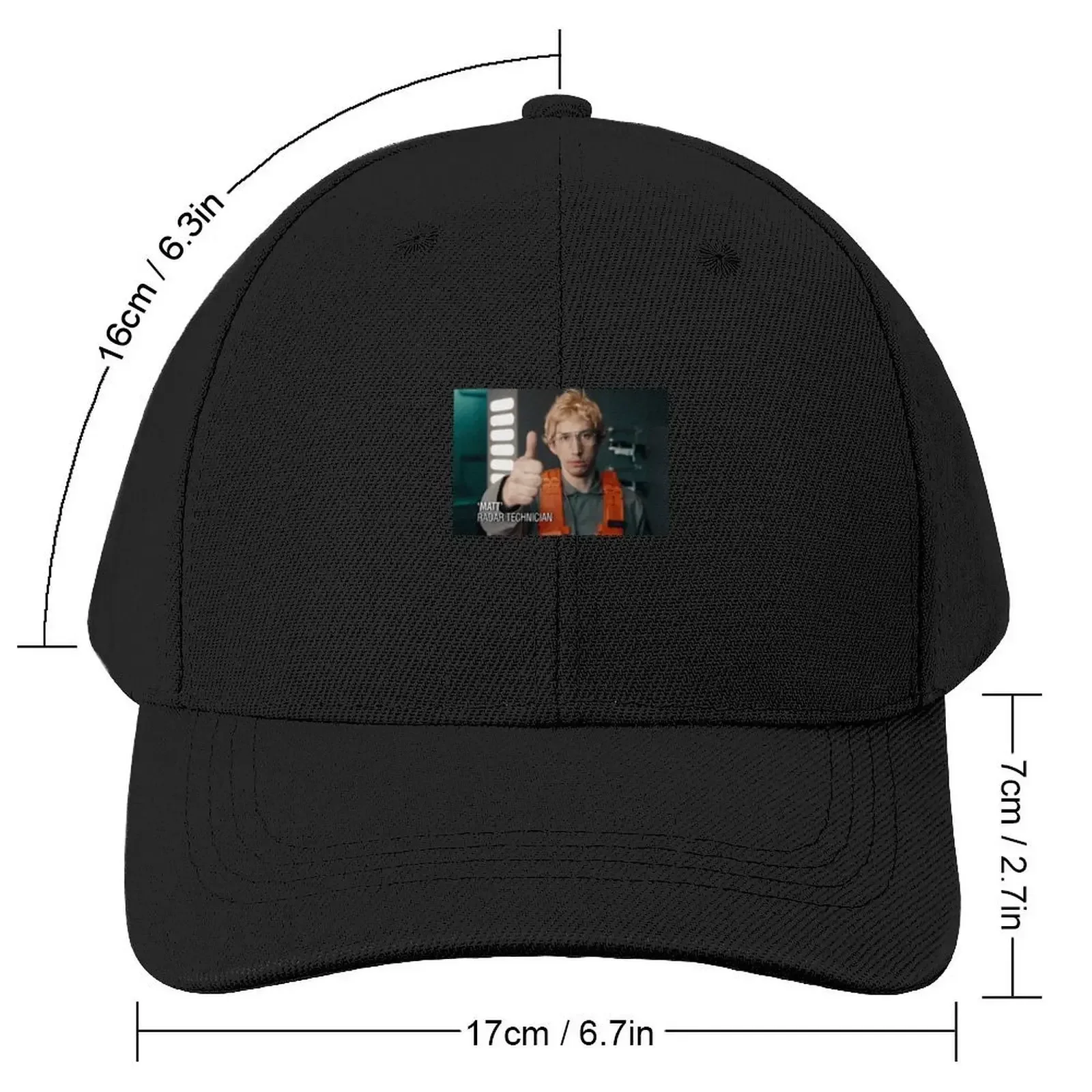 Matt the Radar Technician \t Baseball Cap |-F-| fishing caps man Caps For Women Men's