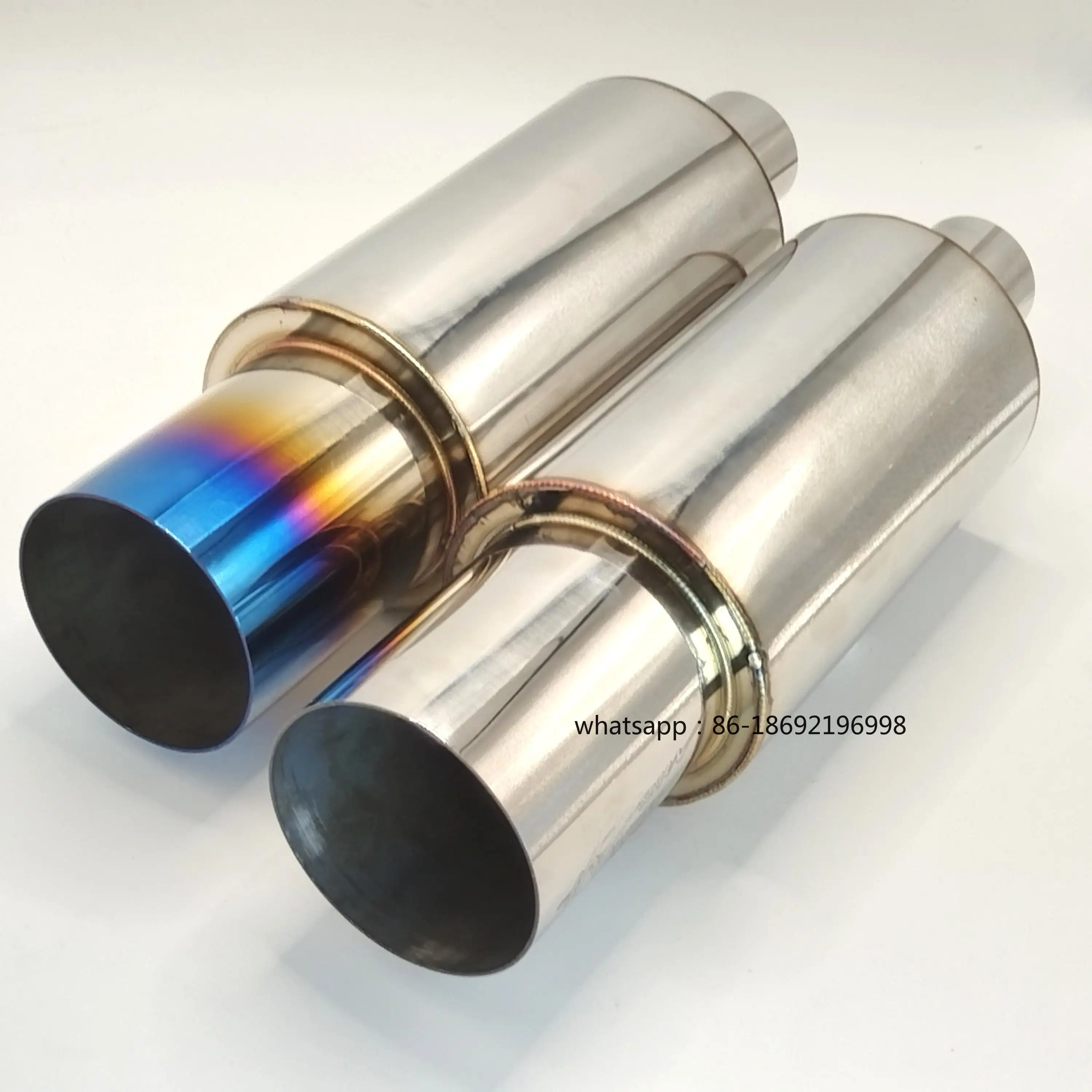 

Автомобильный общий барабан, модифицированная выхлопная труба, ревущий спортивный автомобиль большого диаметра, прямой барабан