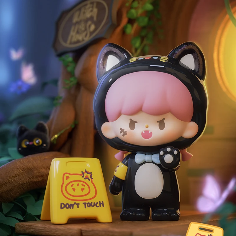 

Original zZoton Naughty Animal city Series Blind Box Toys for Girls Figure Action Surprise Box Kawaii Model Birthday Gift