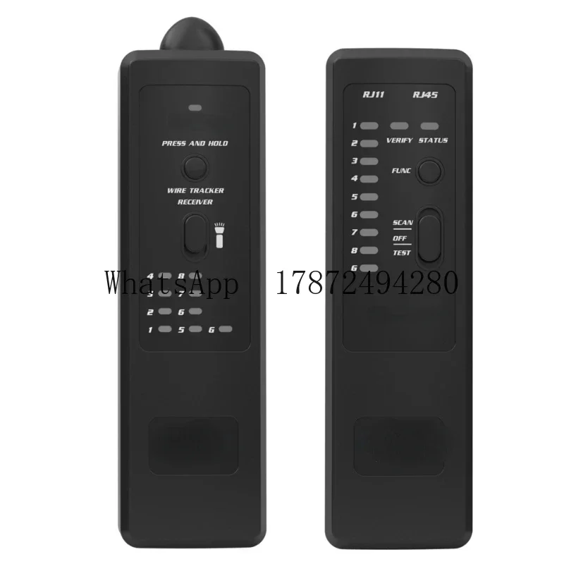 

Сетевой линейный селектор Fwt8x с защитой от помех до кабеля, телефонный детектор, портативный портативный линейный патрульный инструмент