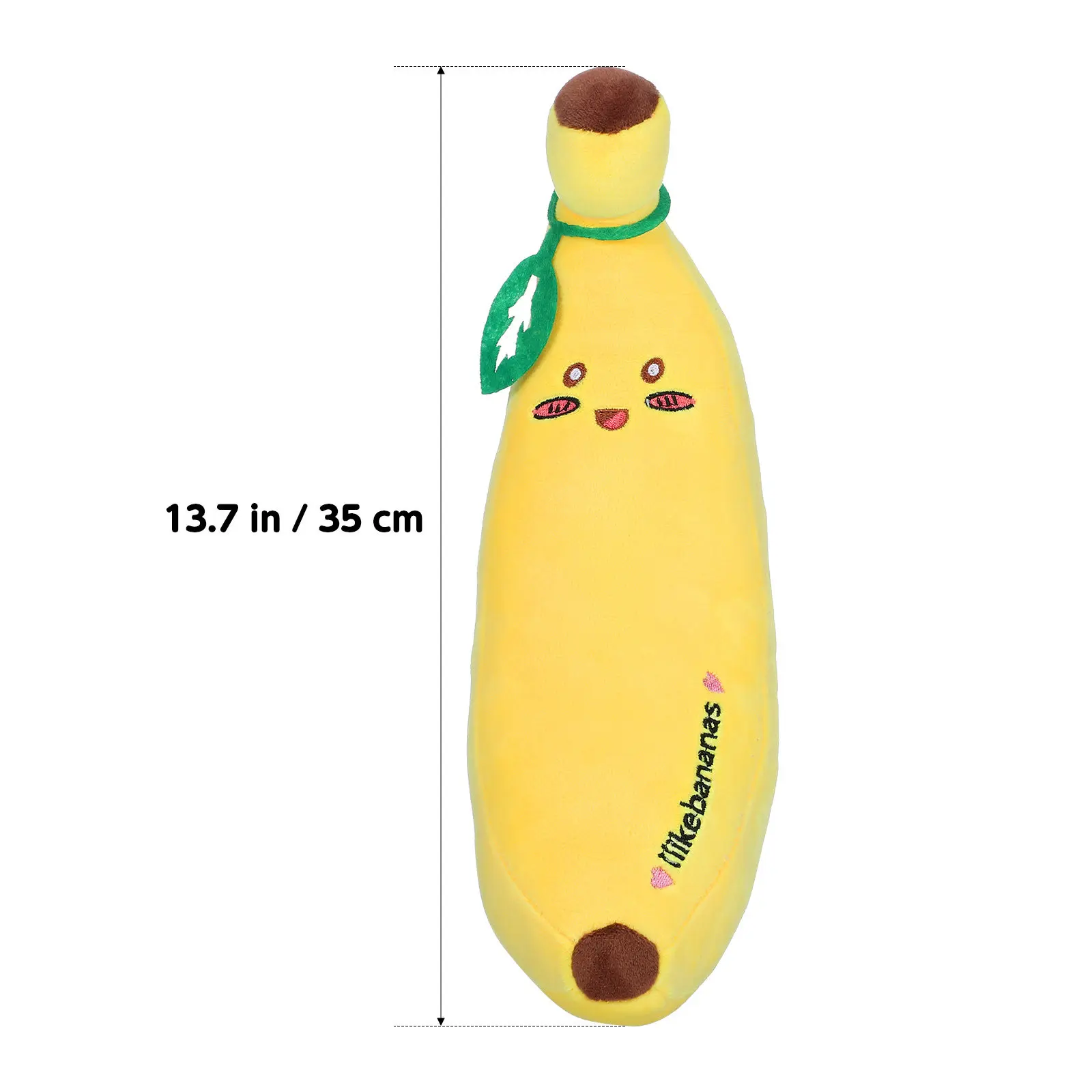 Banana Soft Cushion Washable Comfortable Throw Pillow for Sofa Bed Couch Decorative Cozy Banana Pillow Soft Cushion view 2