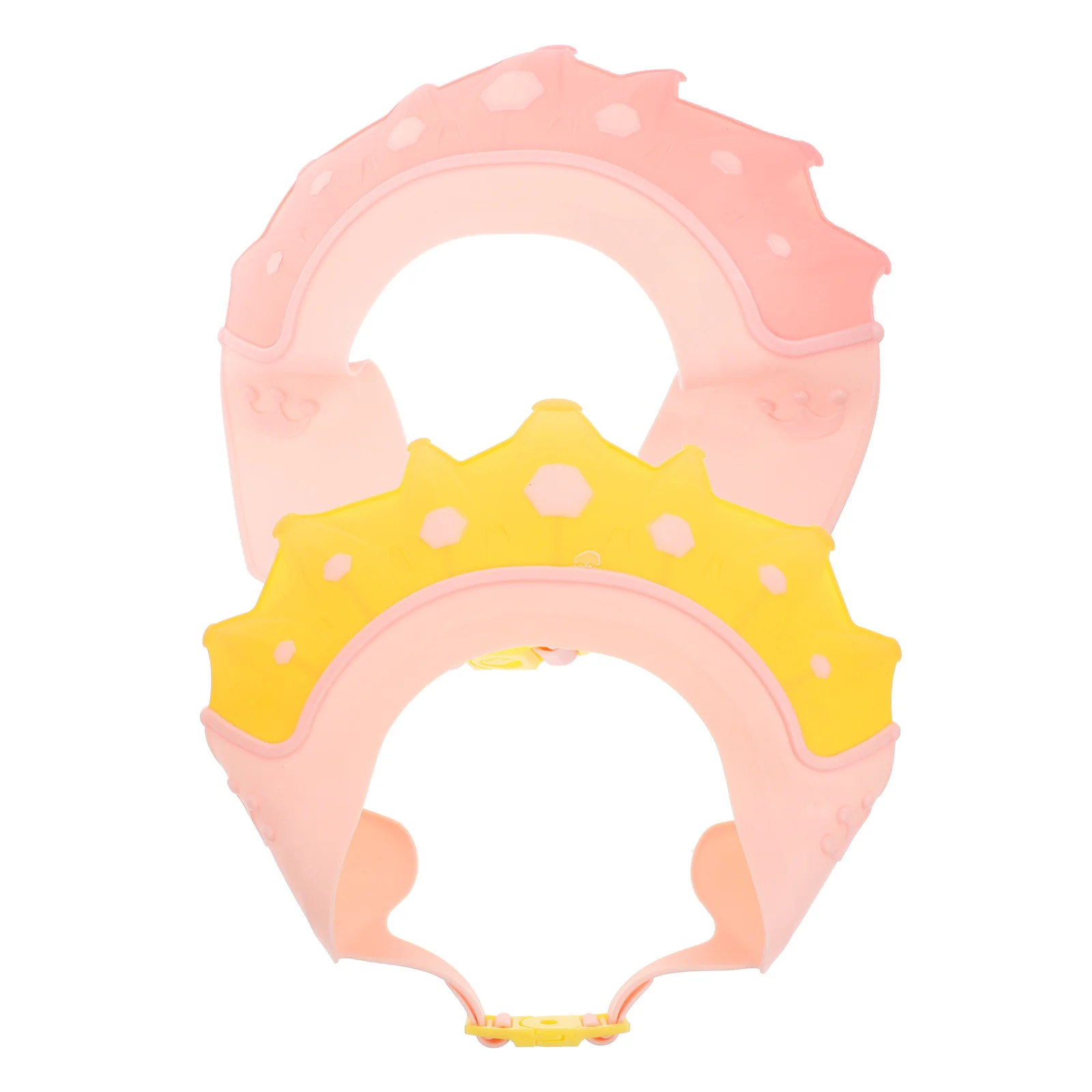 

2Pcs Baby Shower Cap Comfortable Silicone Toddler Bath Hat Hair Washing Shield Baby Shampoo Shower Cap Bath Visor for Toddlers