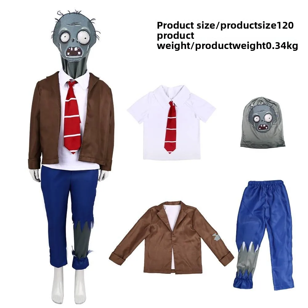 

Хэллоуин Косплей Зомби Игра Представление Костюм Сценическая Одежда Зомби Игра Ролевая Планг