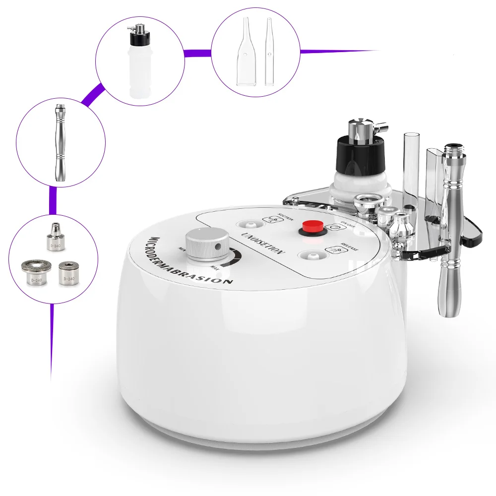 upgrade Professional Facial Diamond Microdermabrasion Machine Exfoliation Skin Care Hydrating Rejuvenating Home Instrument