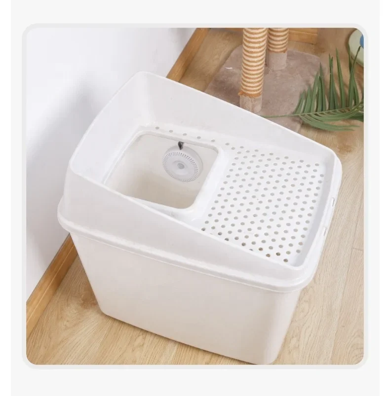 2021 Pet Supplies Intelligent Smart Ozone Cat Litter Box Rabbit Hutch Cage House Deodorizer Sterilizer