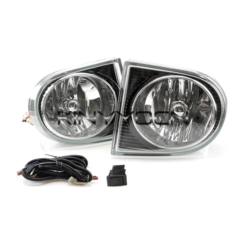 1 مجموعة المصد الأمامي الضباب ضوء المصباح لنيسان باترول 2001 2002 2003 2004 الجبهة مصباح قيادة مصباح إشارة