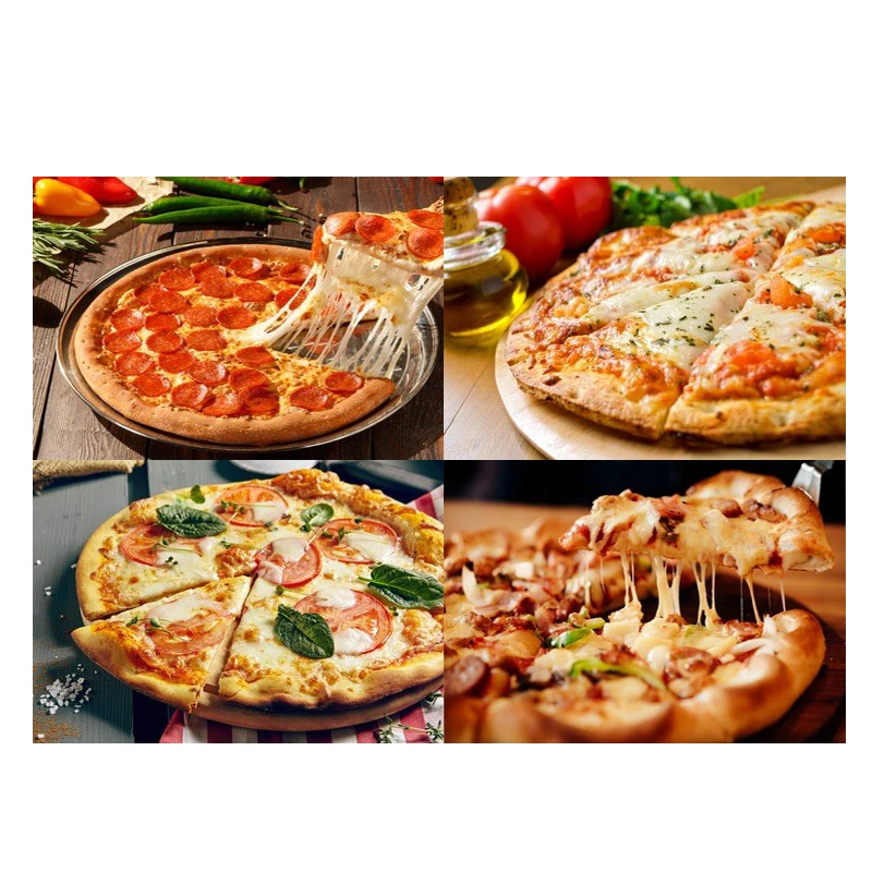 Máquinas expendedoras de pizza prefabricadas de comida callejera exterior, máquinas expendedoras de pizza inteligentes completamente automáticas para cocinar alimentos calientes