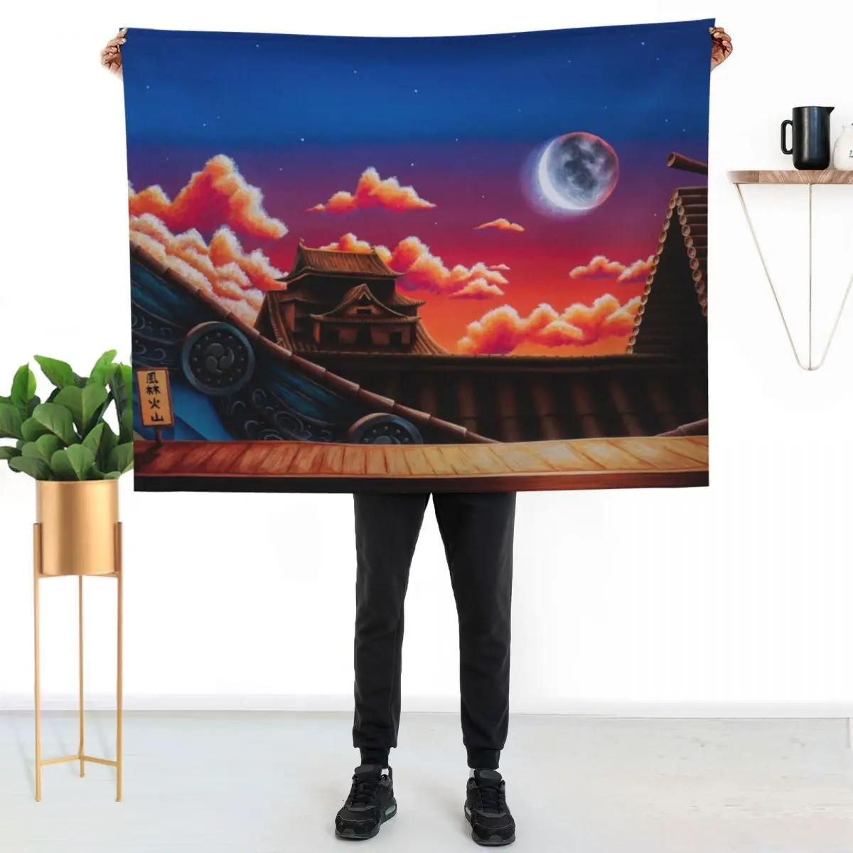 

Suzaku Throw Blanket Air Conditioner Soft Blanket for Office Home