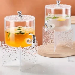Water Kettle Large Capacity Refrigerator Glass water bottle Water with Faucet Heat-resistant Cold Resistant Kitchen Utensils