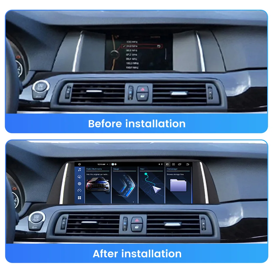 NaviFly MN-X 10.25 Android Car Multimedia Player For BMW 5 Series