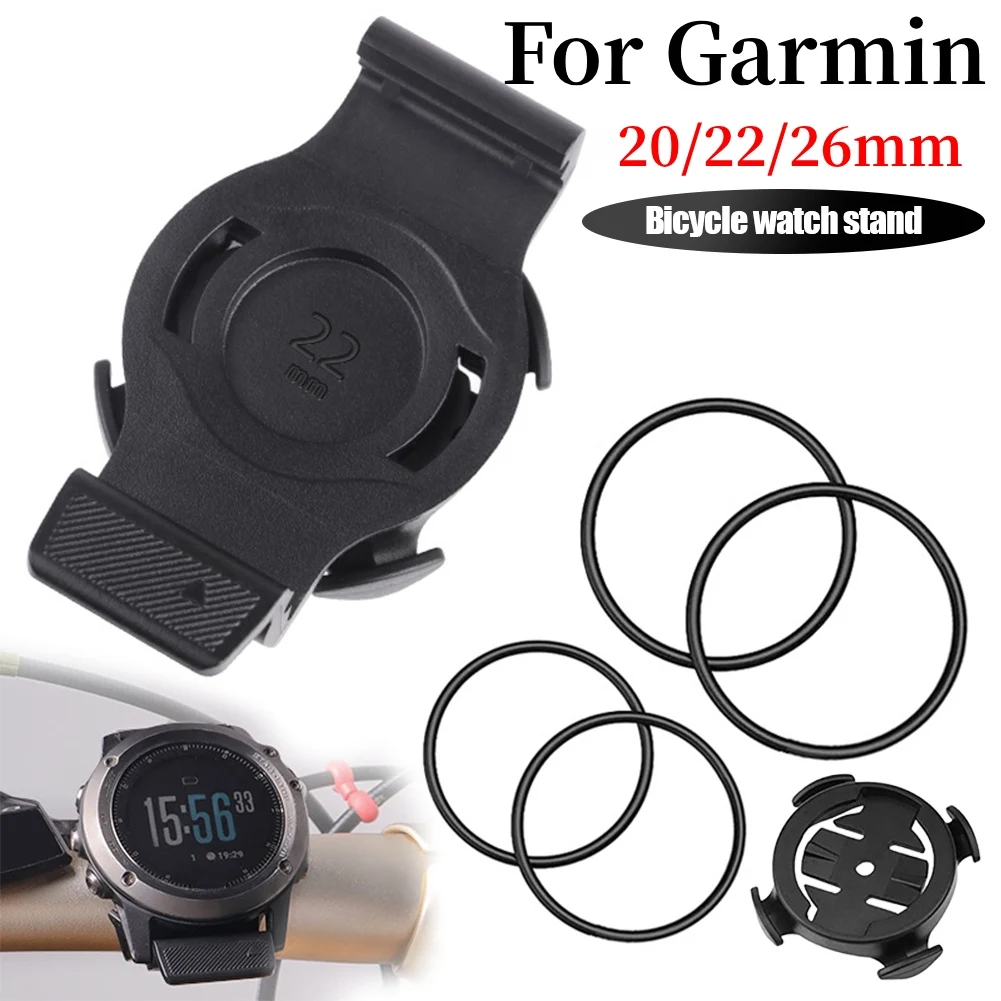 Bicycle Computer Stopwatch Holder QuickFit for Garmin Bike Speedometer Mount MTB Bike Watch Bracket Cycling Accessory 20/22/26mm