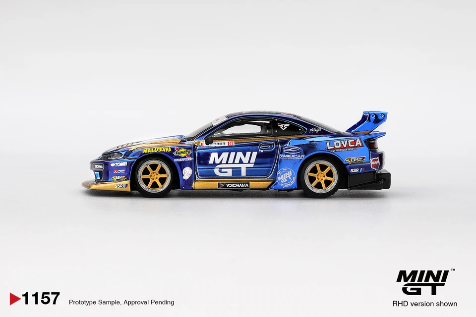 MINIGT 1/64 Nissan LB-Super Silhouette S15 SILVIA MGT01157-CH Cars