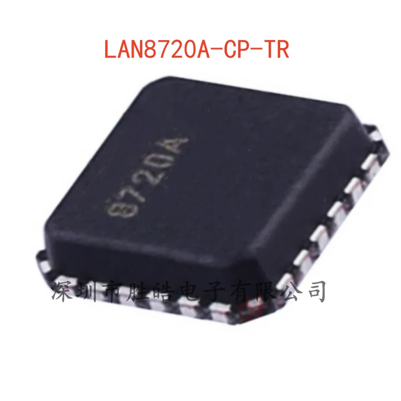 (5PCS)  NEW  LAN8720A-CP-TR    LAN8720   Ethernet   Chip   QFN-24   LAN8720A-CP-TR   Integrated Circuit