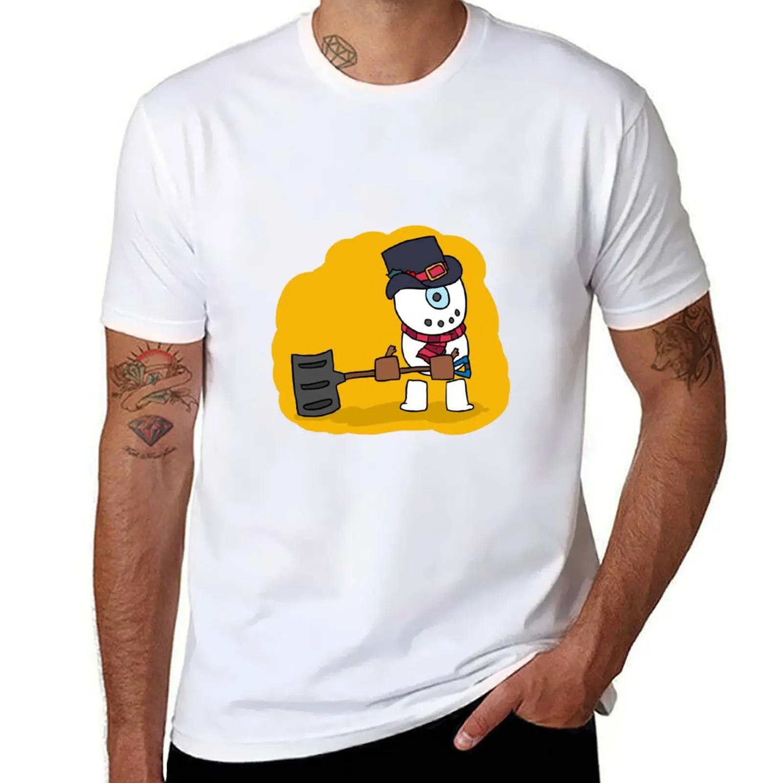 

Brawlhalla - Snowman Kor T-Shirt anime t shirts oversize t shirt man luxury T-Shirt