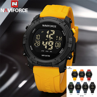 NAVIFORCE Digital Watch Men Military Sport Chronograph Wristwatch Date Stopwatch Waterproof Original Male Electronic Clock 7104