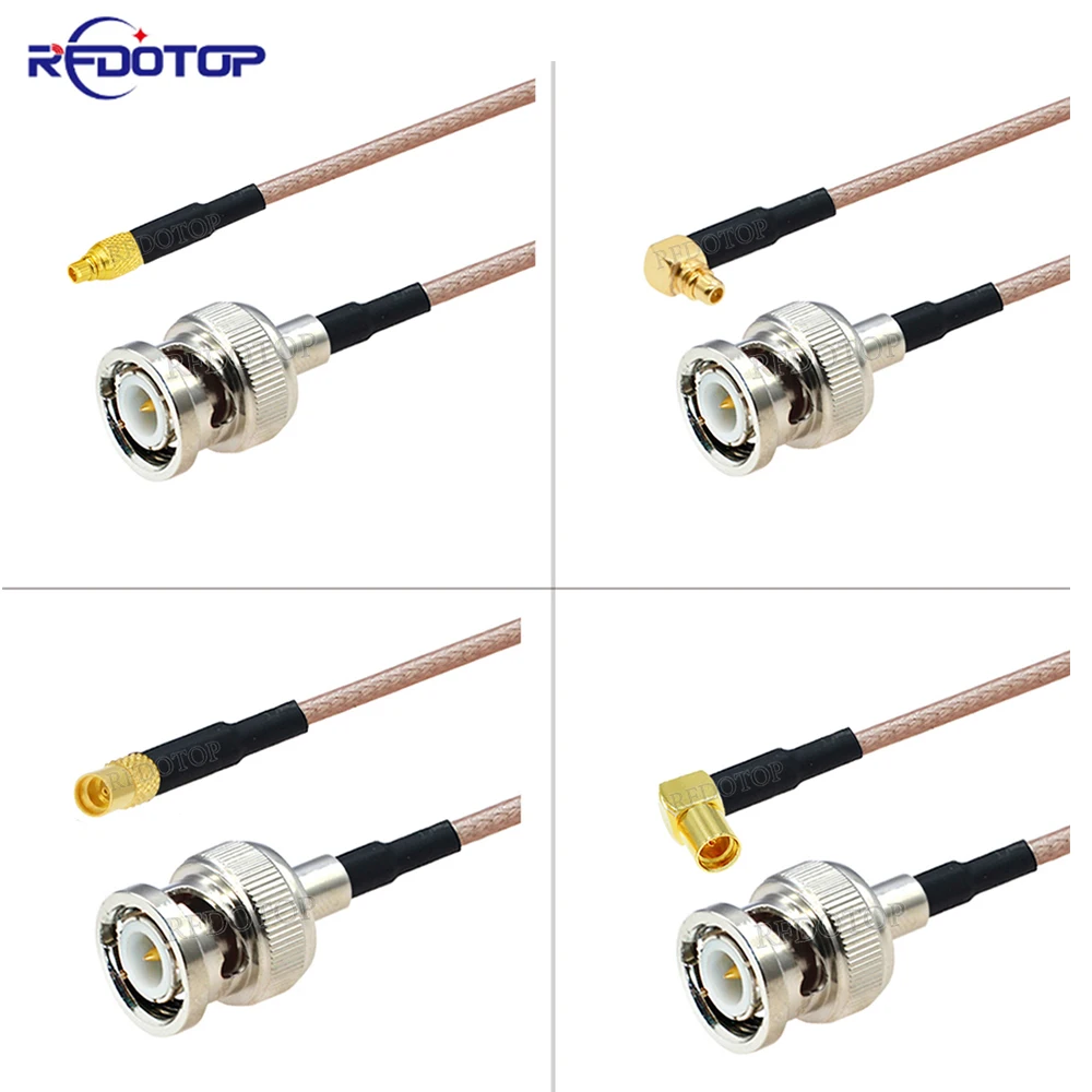 

RG-316 BNC Male to MMCX Male Female Straight/Right Angle Cable RG316 50 Ohm Pigtail RF Coax Extension Cable Coaxial Jumper Cord