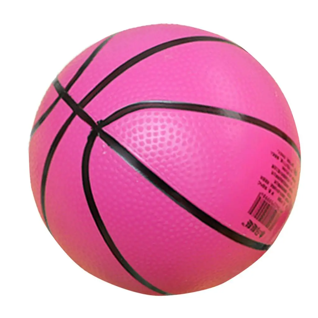 Perfect Mini Basketball for Kids Sports Kids Toy Gift-Rose Red