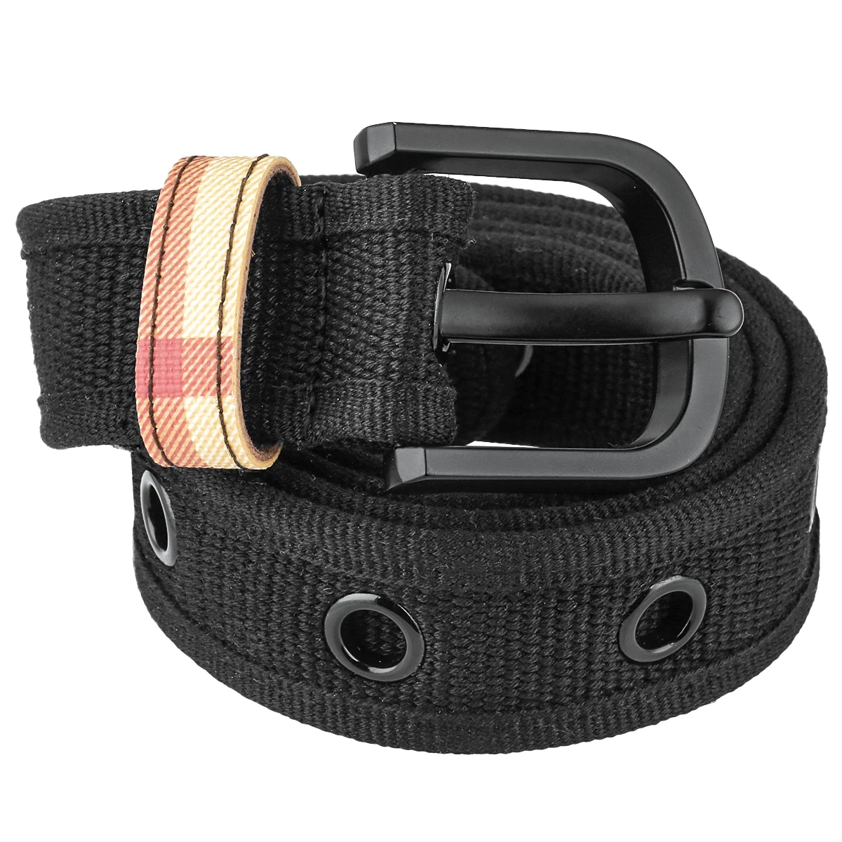 Fashion Casual Canvas Belt Braided Belts For Women Men Pin Buckle Woven Long Waist Strap For Jeans Pants