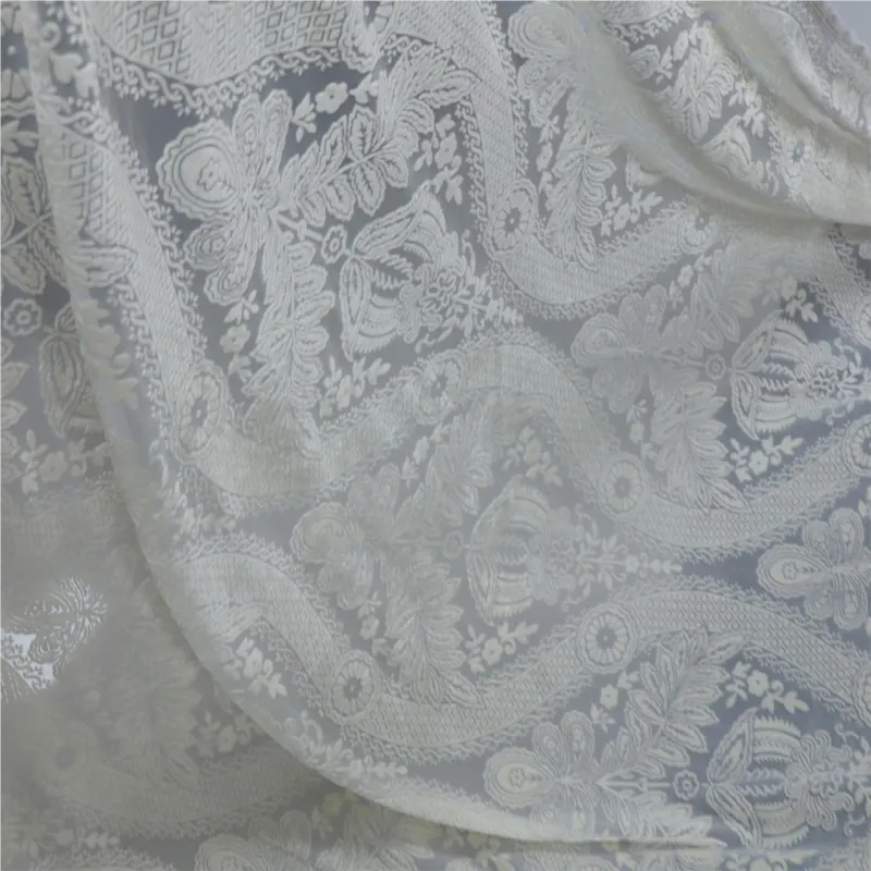 

Woven brocade velvety single-color mottled and burned velvet fabric nightdress dress cheongsam women's clothing