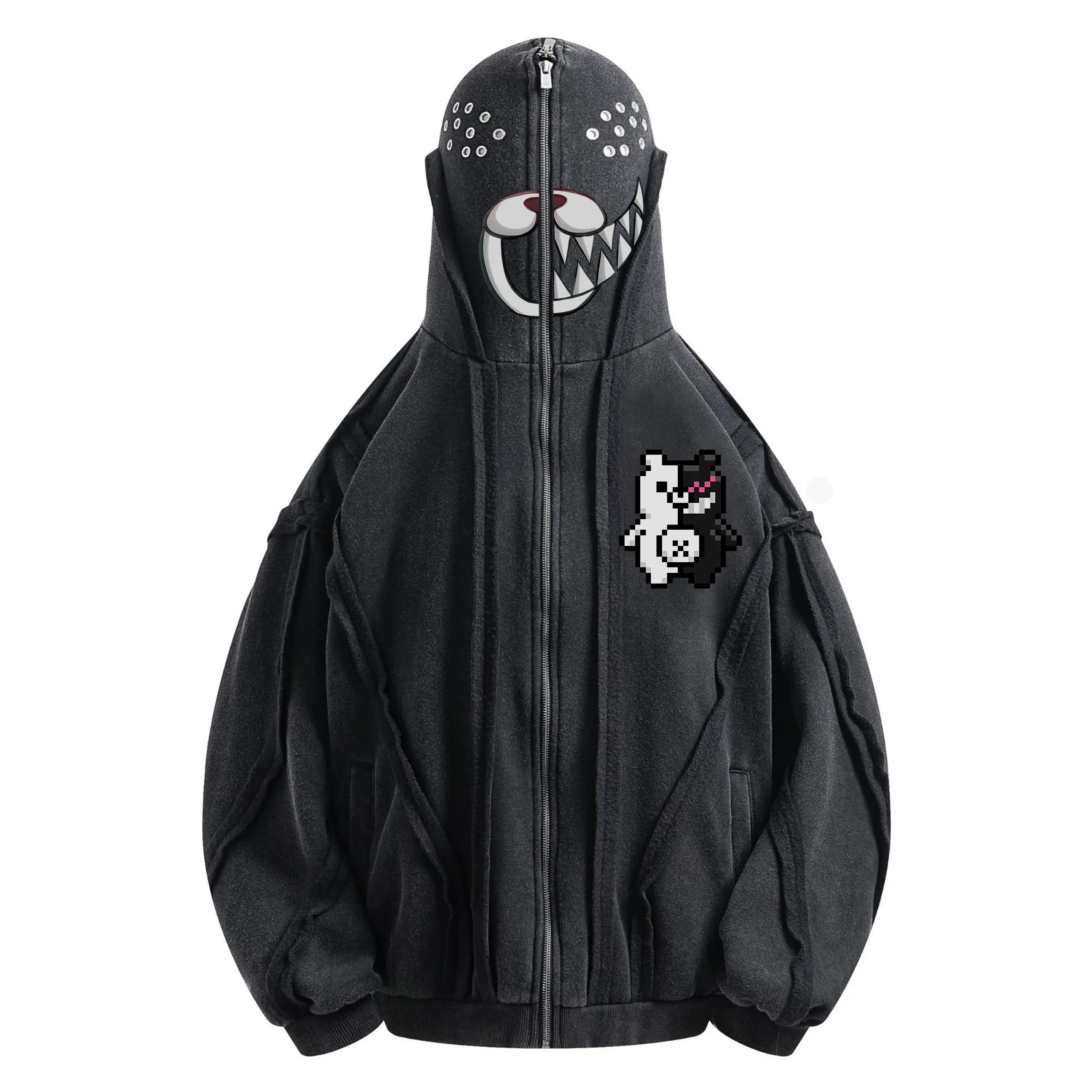 

Европейская и американская трансграничная повседневная повседневная однотонная свободная толстовка в стиле ретро, модная толстовка для пар