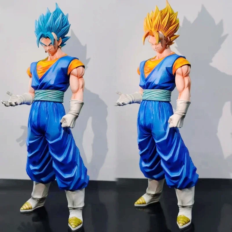 3Pcs large Anime Dragon Ball Z Figures Vegetto Figure Vegeto Action Figures Pvc Statue Figurine Model Doll  Toys For Kids Gifts