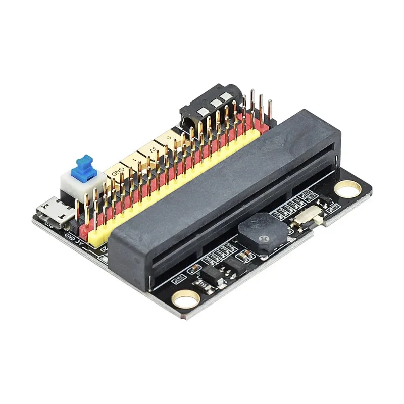 لوحة توسيع Microbit V2 IOBIT V1.0/2.0 اللوحة الأم مايكرو: لوحة محول أفقية بت