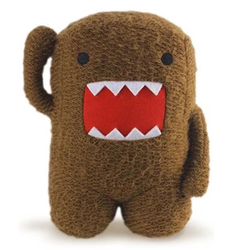 Cute Domo Kun Plush Toy 33cm Kawaii Stuffed Soft Doll Anime Plushie Kids Toys for Girls Boys Children Christmas Birthday Gift