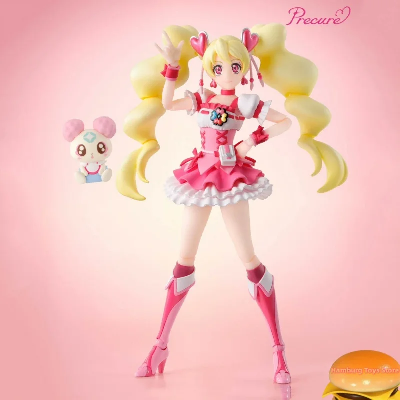 

Bandai S.H.Figuarts SHF Cure Peach Precure Character Designer`s Edition Full Action Anime Model Kit Finished Toy Gift For Kids