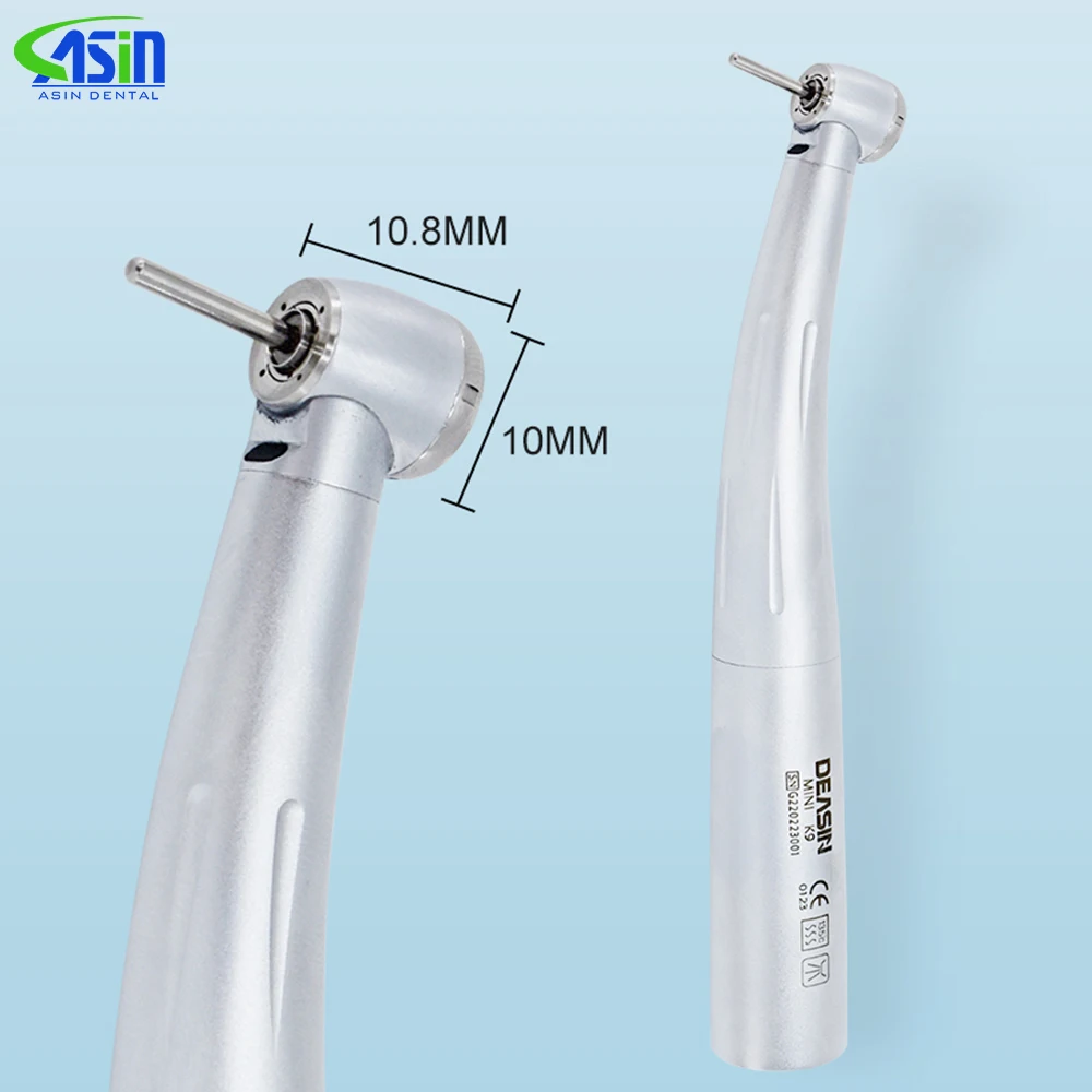 Dental Mini Head K5000L Handpiece Fiber Optic Lights High Speed LED Equipment for Short Shank Burs