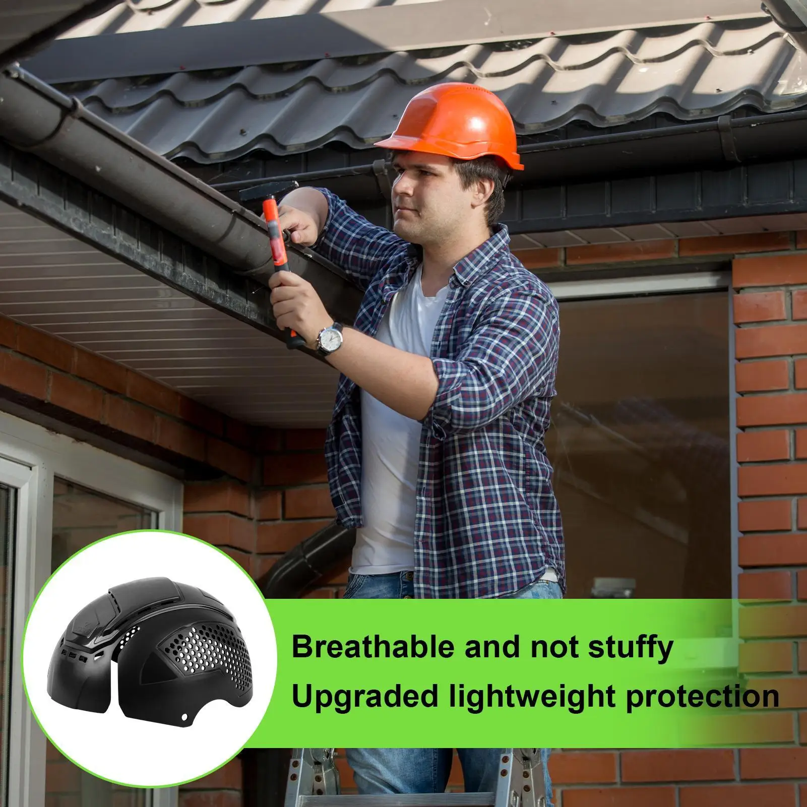 Bump Caps Insert Breathable Safety Bump Helmet Hard Caps Accessories for Inside Work Training Outdoor Sports Ball Games