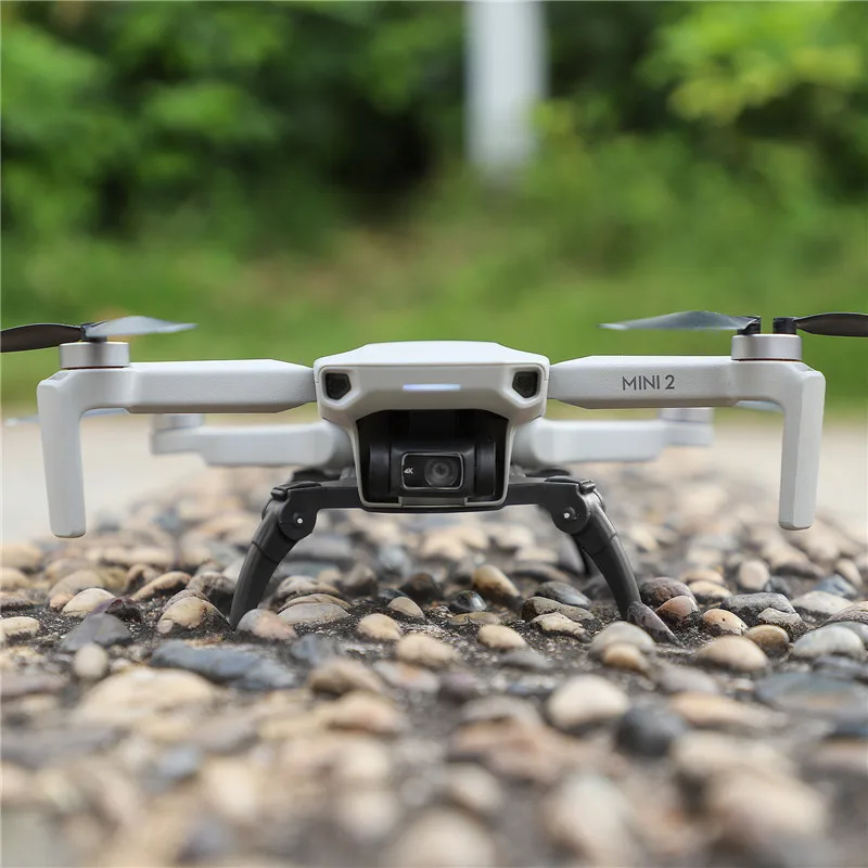 Landing Gear para Mavic Mini 2, SE Mini 4K, Protetor de Pernas Estendidas, Extensões de Pés de Liberação Rápida, DJI Drone Acessório