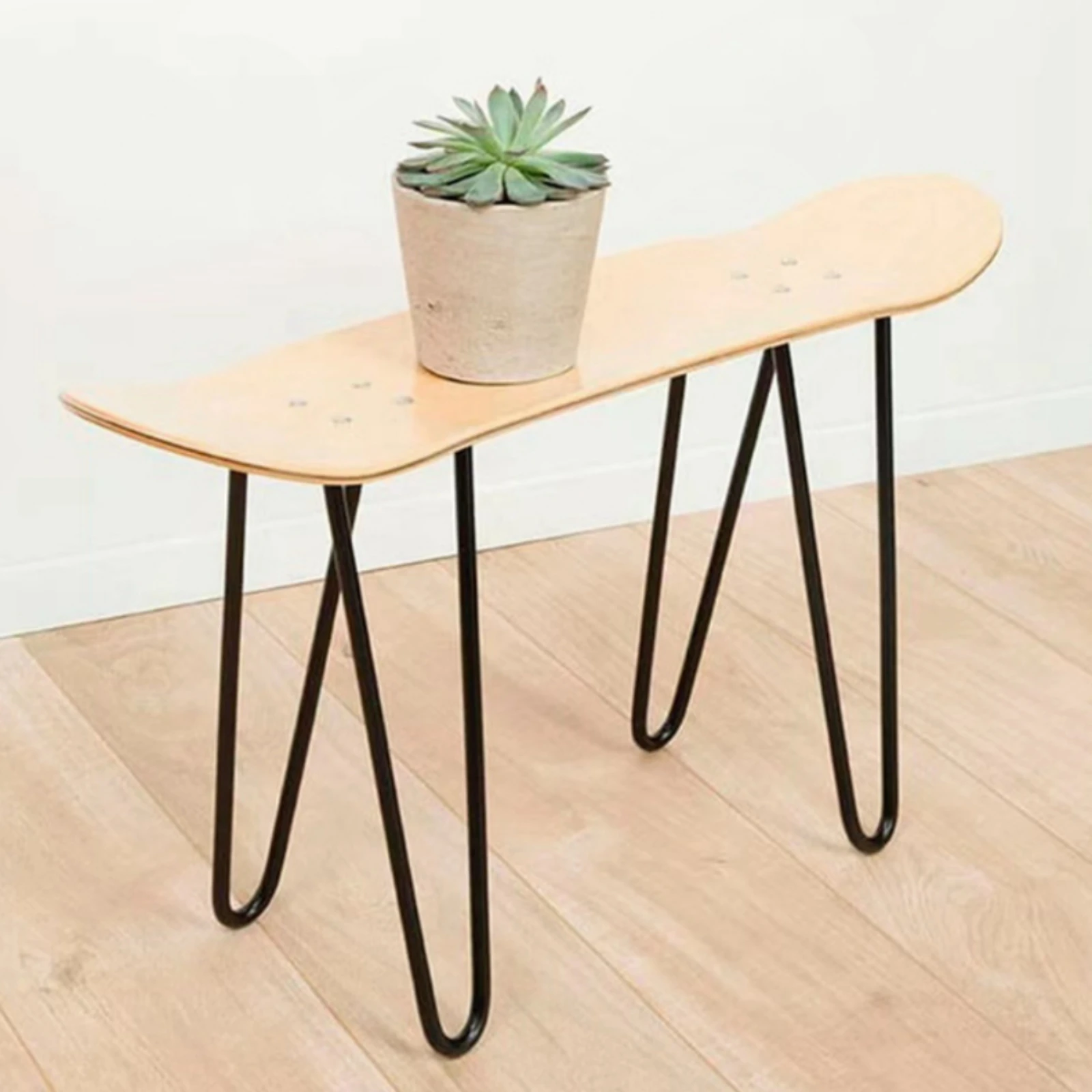 Hairpin Table Leg Bracket Predrilled Holes Wire Table Leg Bracket Hairpin Legs Easy Installation Furniture Hardware Stable