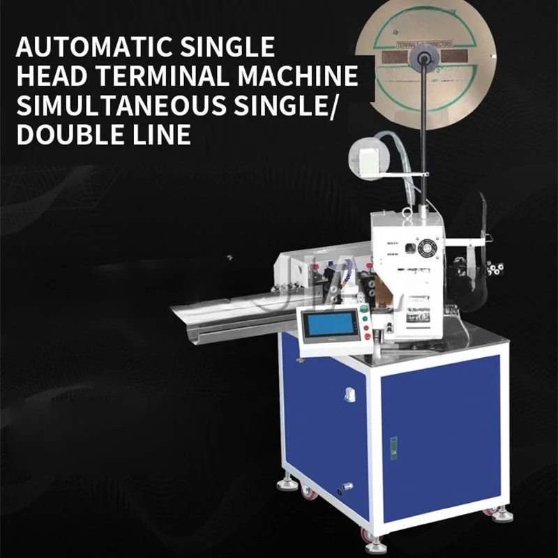 NewAutomatic single-head terminal machine Double parallel wire stripping twisting and wire stripping machineZS-02multifunctional