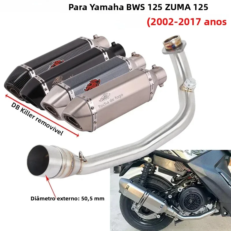 slip-on-para-yamaha-bws-125-zuma-125-2002-2017-sistemas-completos-de-escape-de-motocicleta-silenciador-de-conexion-de-tubo-de-enlace-medio-delantero
