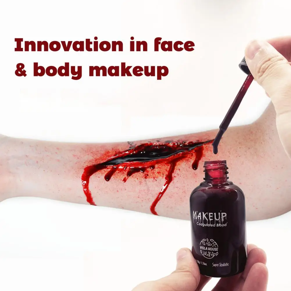 

Dripping Blood Effect Eye Drops Fake Blood Party Cosplay Makeup Realistic Halloween Fake Blood Set for Dripping Blood Splatter