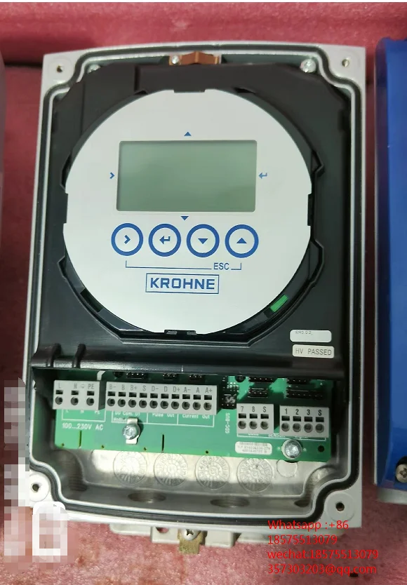 

KROHNE IF050W Electromagnetic Flowmeter Head IF050W Converter Tap Water Sewage Meter Digital Display Table