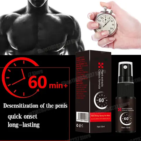 Stud Delay Spray for Men Adult Supplies Sex Products Male External Use Lasting Long 60 Minutes Penis Enlargment Prolong133