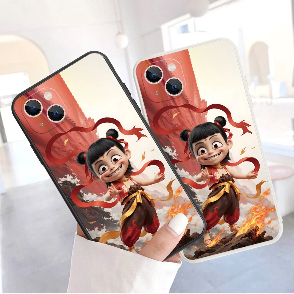 Do etui na telefon iPhone 16 Pro Max Nezha prowadziła trend w modzie dzięki ultracienkemu etui ochronnym na film „Ne Zha”