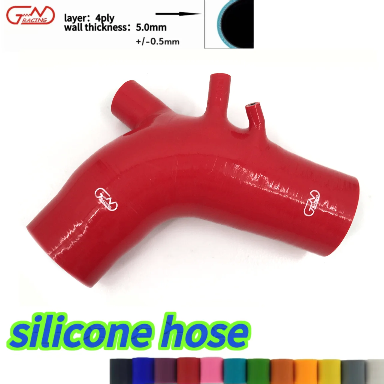 

JNRACING silicone hose For MITSUBISHI EVO X 2008-up